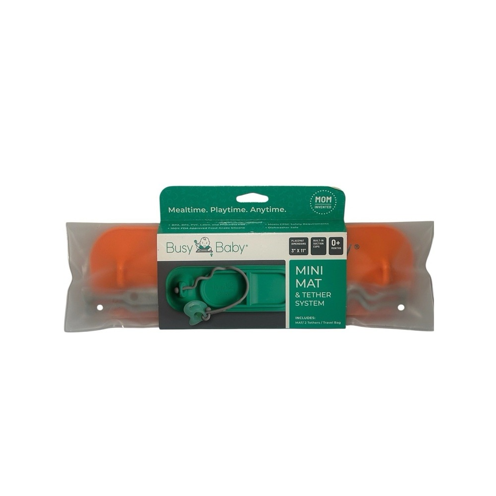 BUSY BABY Original Mat And Tether System / Connectors /Travel Bag NEW SEALED!